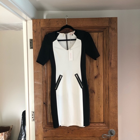 Rebecca Taylor 812538d398 black and white dress - Picture 1 of 7